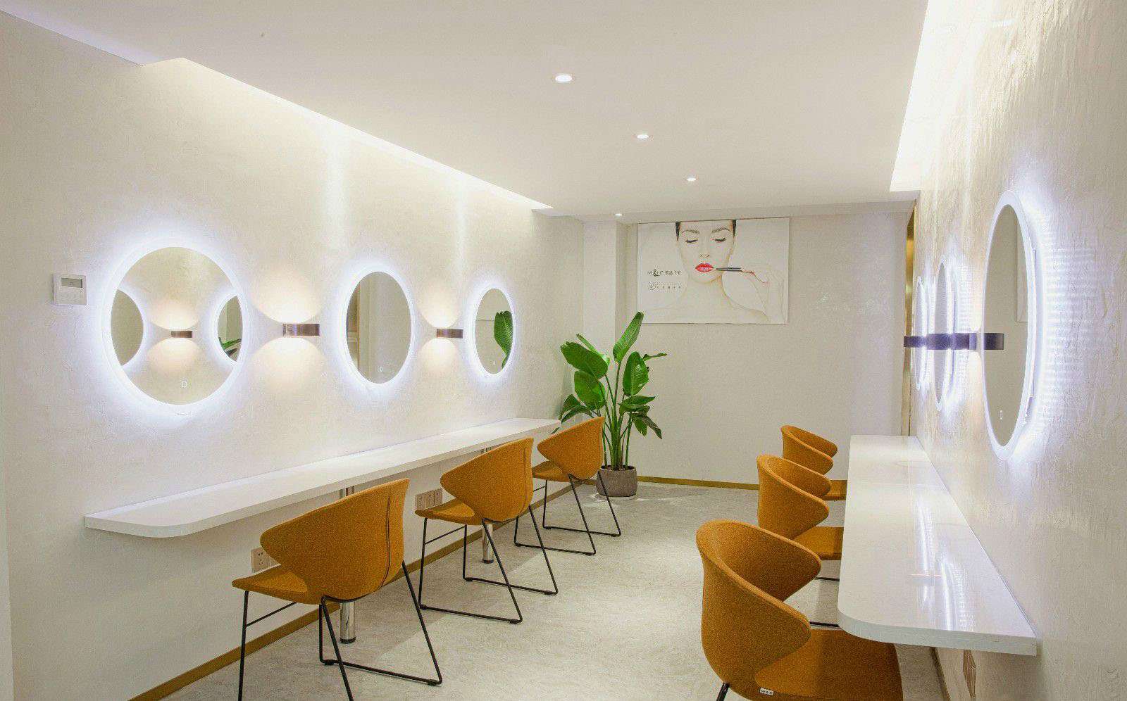 鄭州美甲店裝修設(shè)計案例