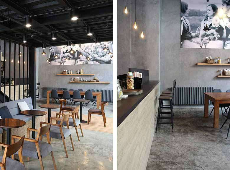 160平米時光咖啡店裝修效果圖