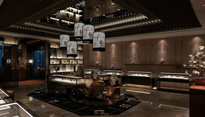 品牌珠寶店裝修設(shè)計效果圖