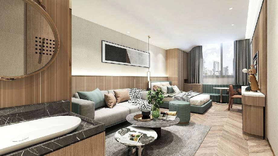 1200平米產(chǎn)后月子護理中心裝修效果圖