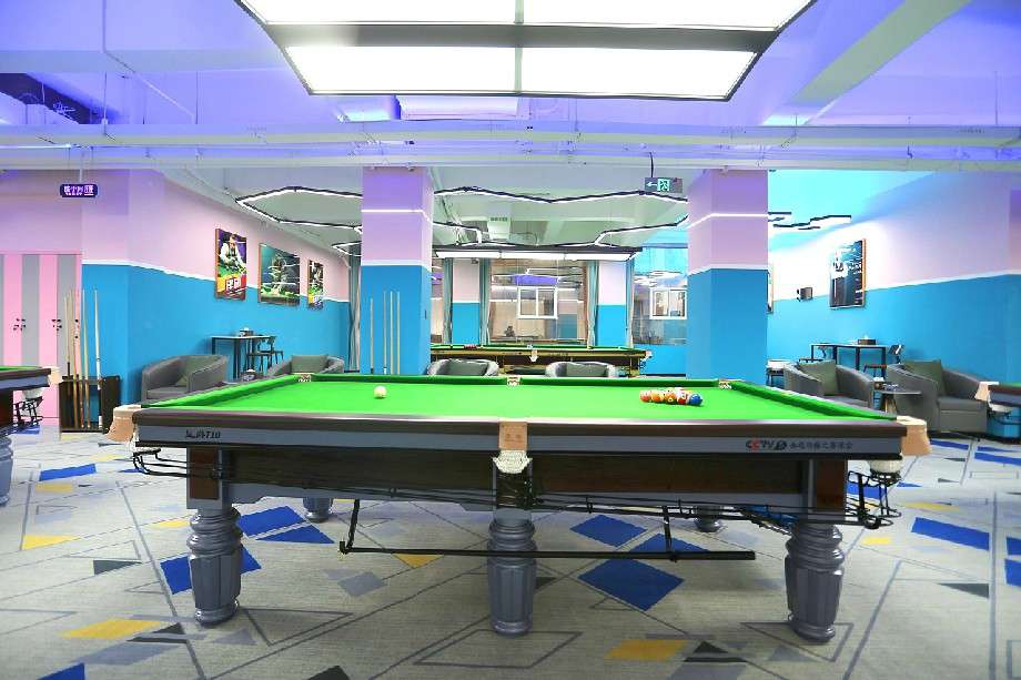 鄭州臺(tái)球廳裝修設(shè)計(jì)效果圖