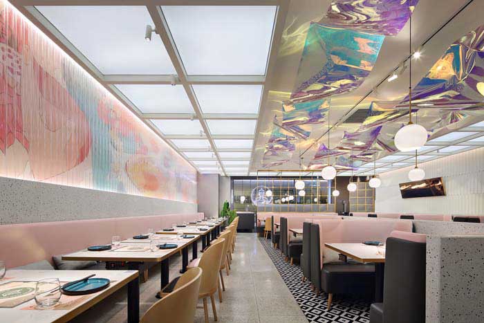 230平米黃記煌火鍋店設(shè)計效果圖