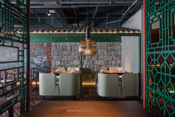 260平米鄭州精品餐廳設計效果圖