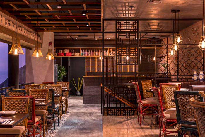 600m2焦作精品中餐廳設計裝修效果圖