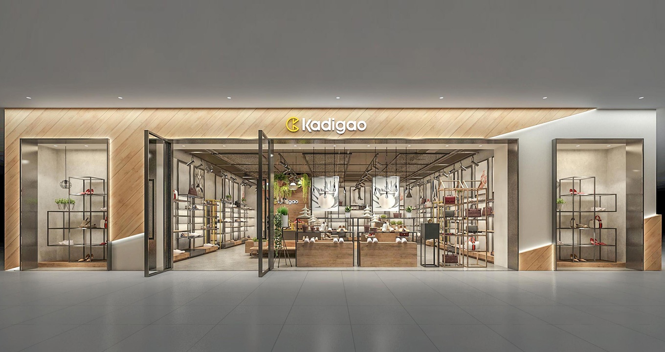 120平米女鞋專賣店設計效果圖