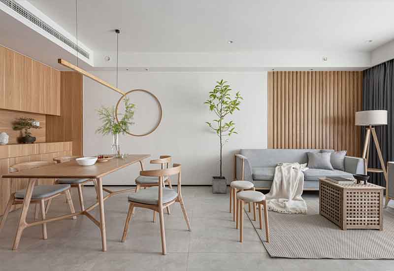 鄭州舊房改造案例：老房餐廳的餐邊柜設計與收納