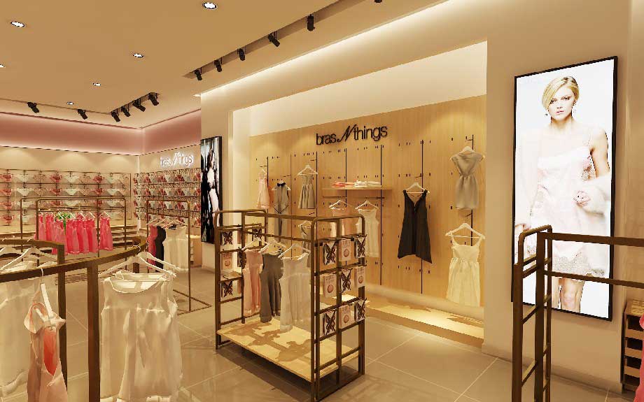 女士內(nèi)衣專賣店裝修設(shè)計(jì)圖